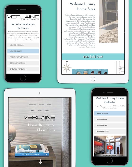 ipad and iphone showing screenshots of website